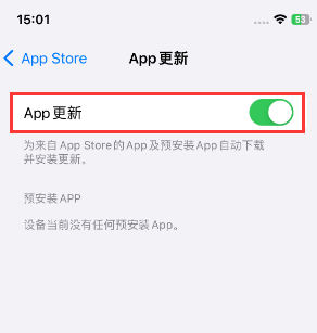 夹江苹果15维修中心如何让iPhone15APP自动更新